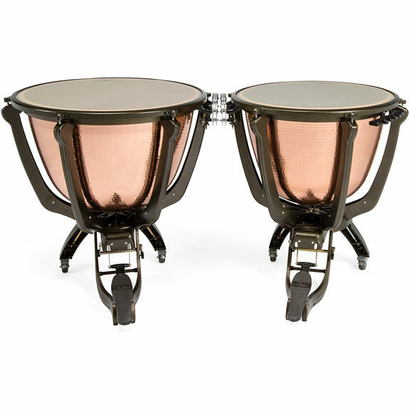 Set of 4 - 23/26/29/32 - Majestic Prophonic Hammered Cambered Copper Timpani