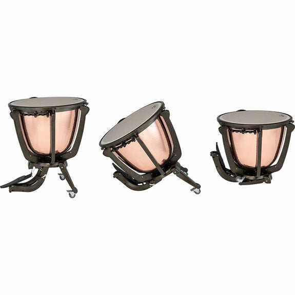 Set of 4 - 23/26/29/32 - Majestic Prophonic Hammered Cambered Copper Timpani