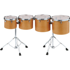 Set of 4 Tama Concert Toms with Stands - Mid-Pitched - 10"/12"/13"/14"