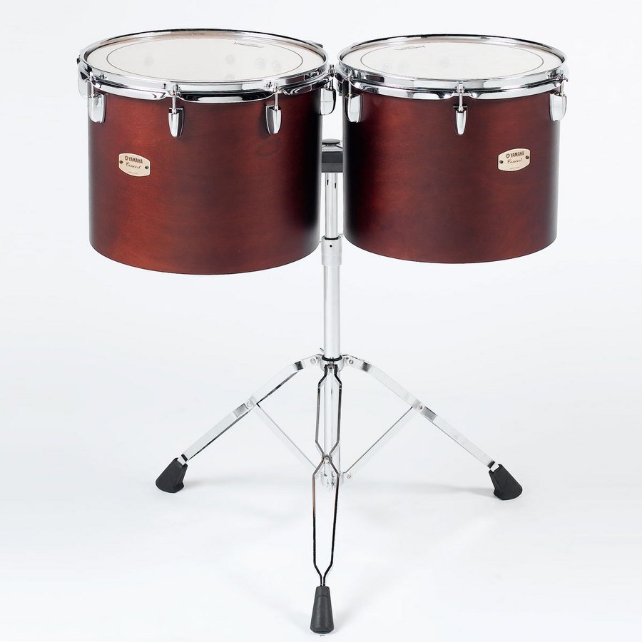 Set of 4 Yamaha CT-8000 Series Single-headed Concert Toms with WS865A Stands - 10"/12"/13"/14" - Image 3