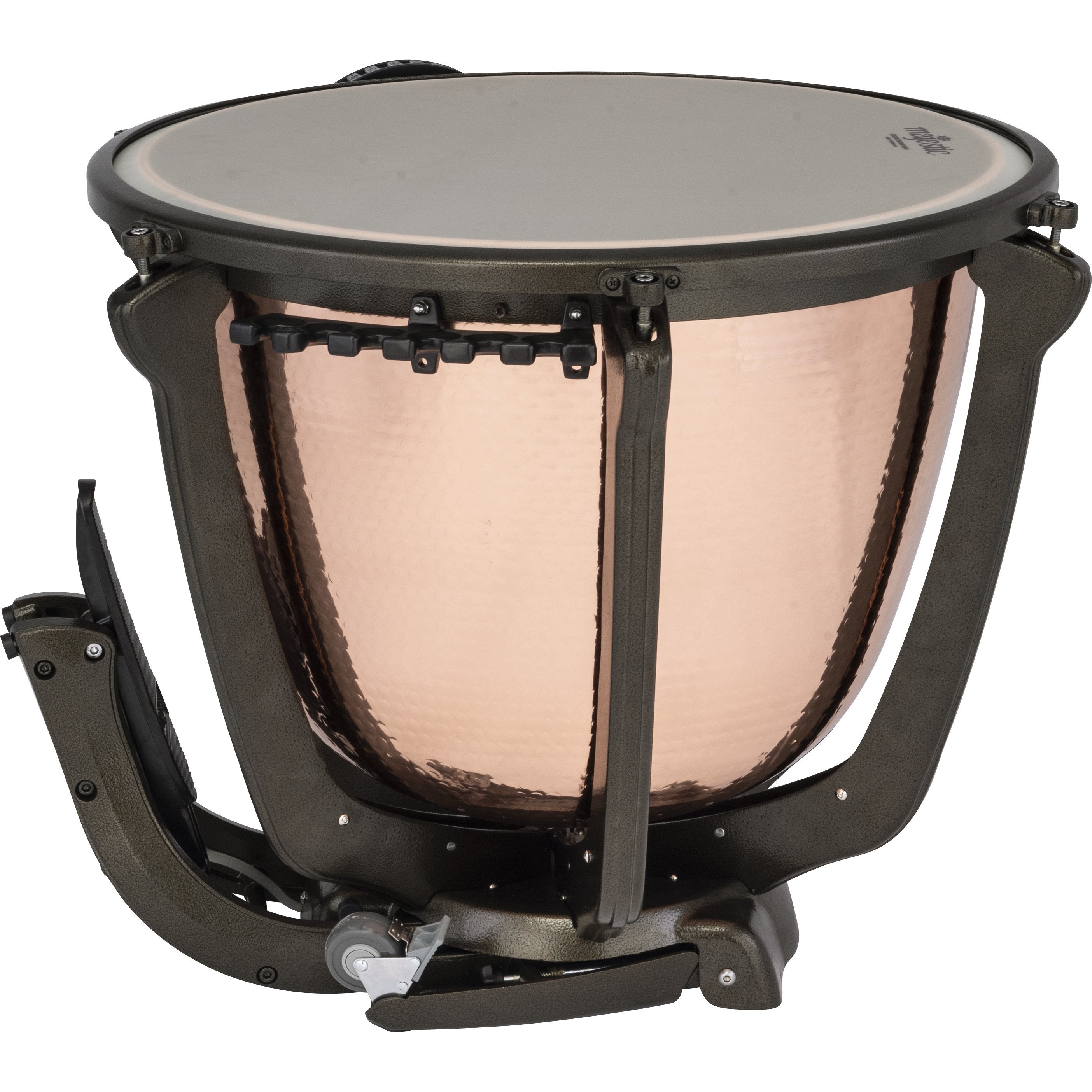 Set of 5 Majestic Prophonic Series Hammered Cambered Copper Timpani - 20"/23"/26"/29"/32" - Image 3