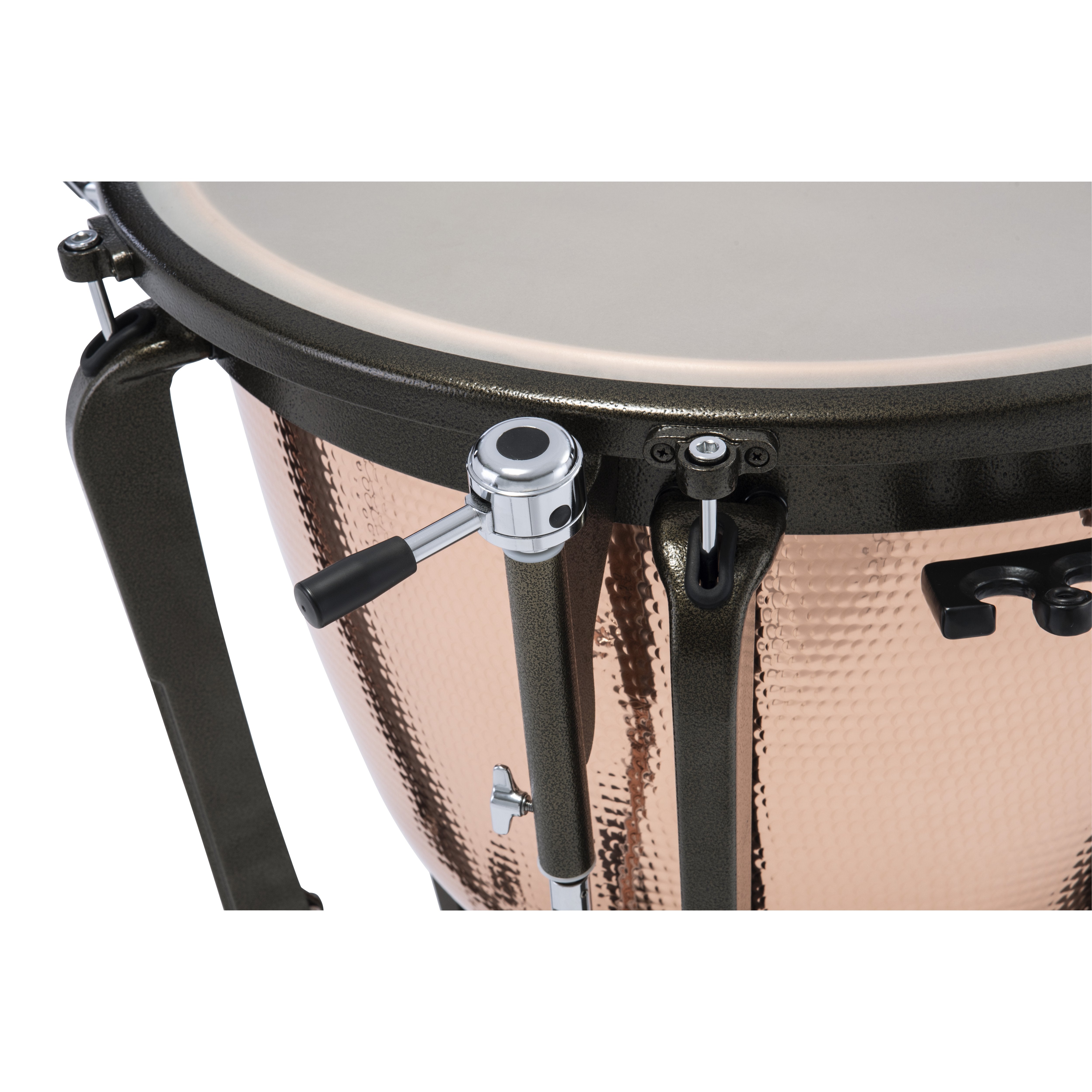 Set of 5 Majestic Symphonic Grand Series Hammered Cambered Copper Timpani - 20"/23"/26"/29"/32" - Image 3