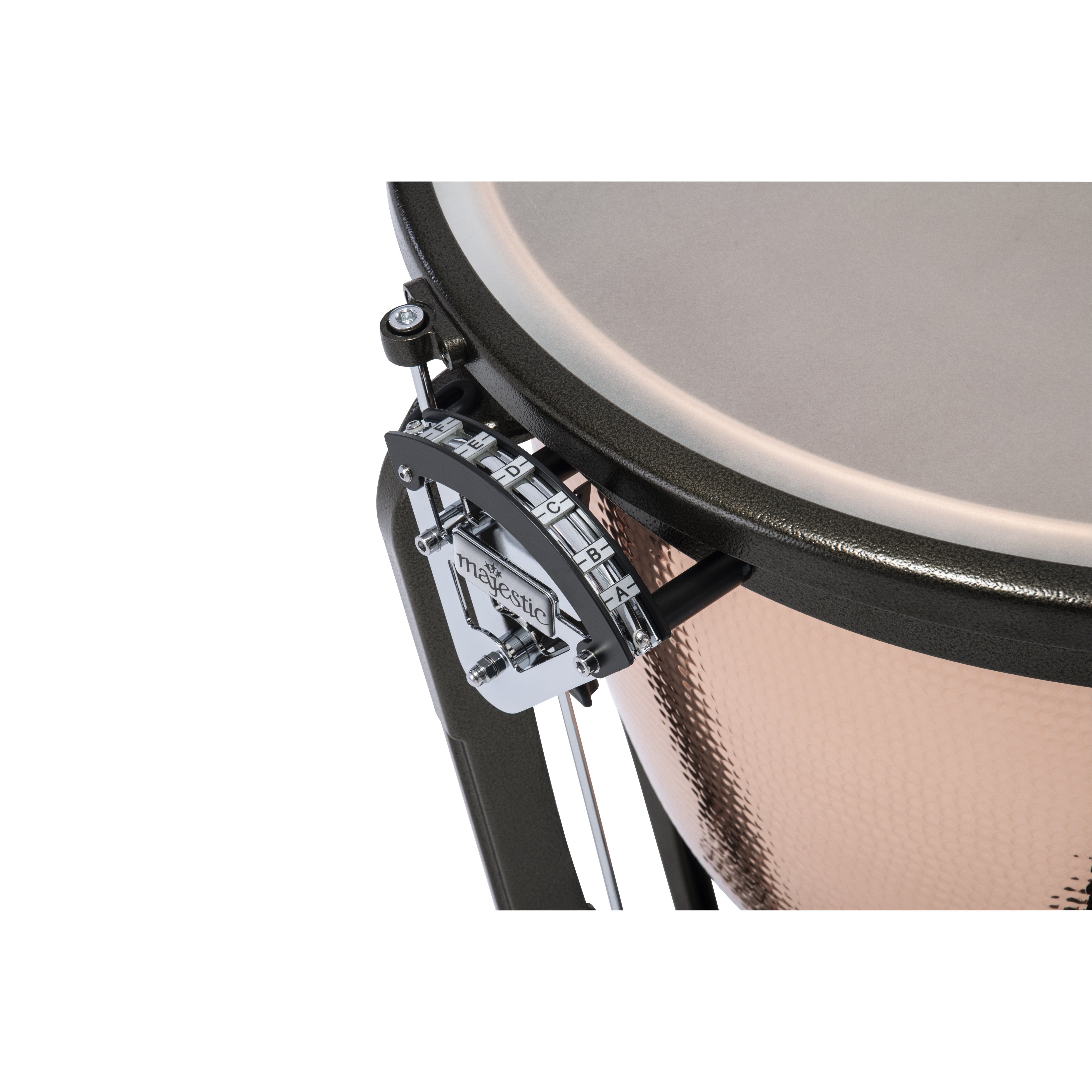 Set of 5 Majestic Symphonic Grand Series Hammered Cambered Copper Timpani - 20"/23"/26"/29"/32" - Image 4