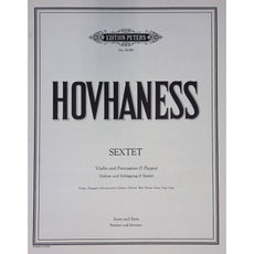 Sextet for Violin and Percussion by Alan Hovhaness