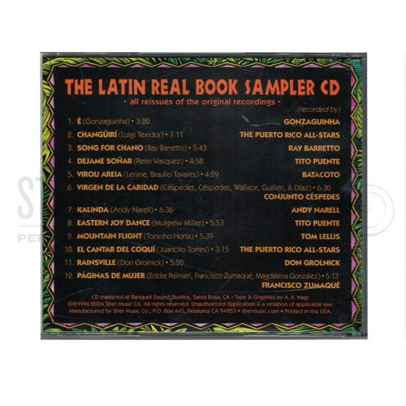 Sher-Latin Real Book Sampler CD