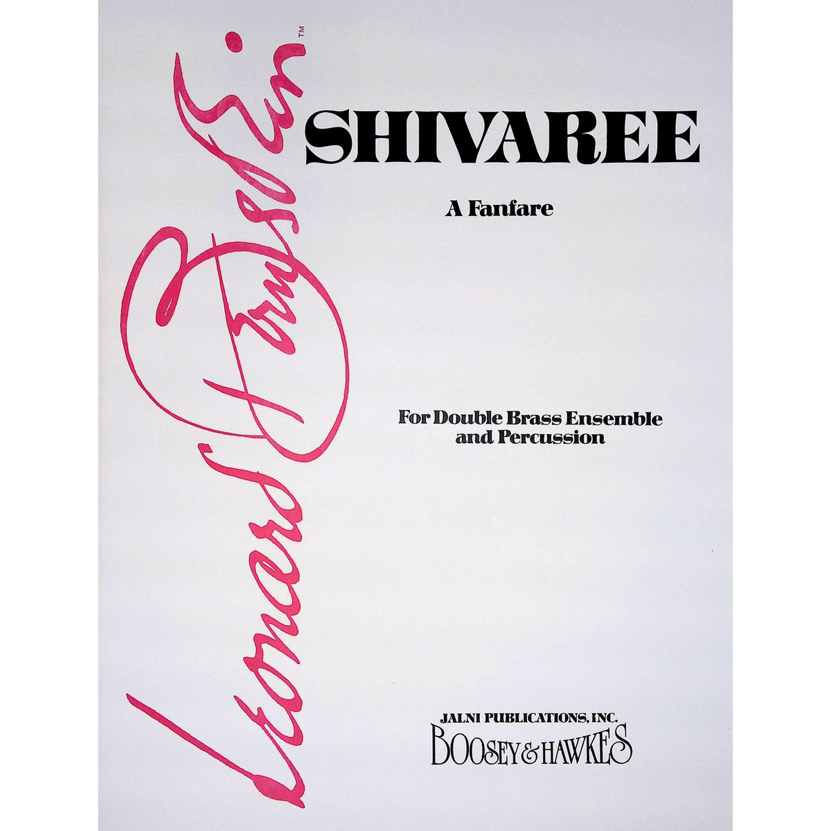 Shivaree by Leonard Berstein