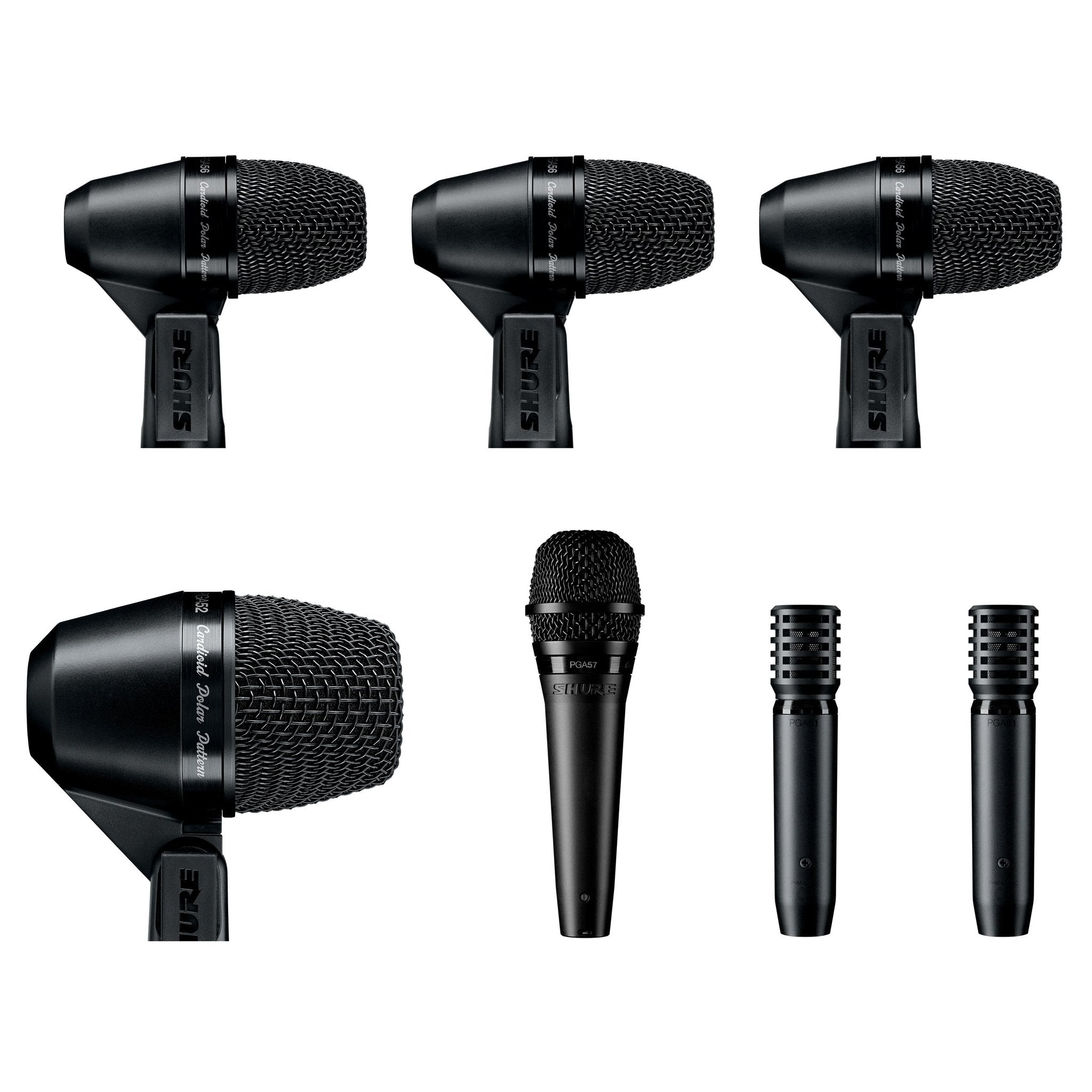 Shure PGADrumkit7 Pack Microphones only