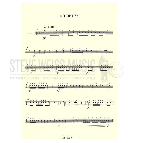 Sicchio-Les Rhythmes Sous Forme d'Etudes vol. 1