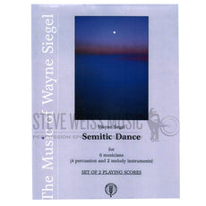 Siegel-Semitic Dance (2S)-2 mallet inst./P/2 Non-Percussion Melody Instruments