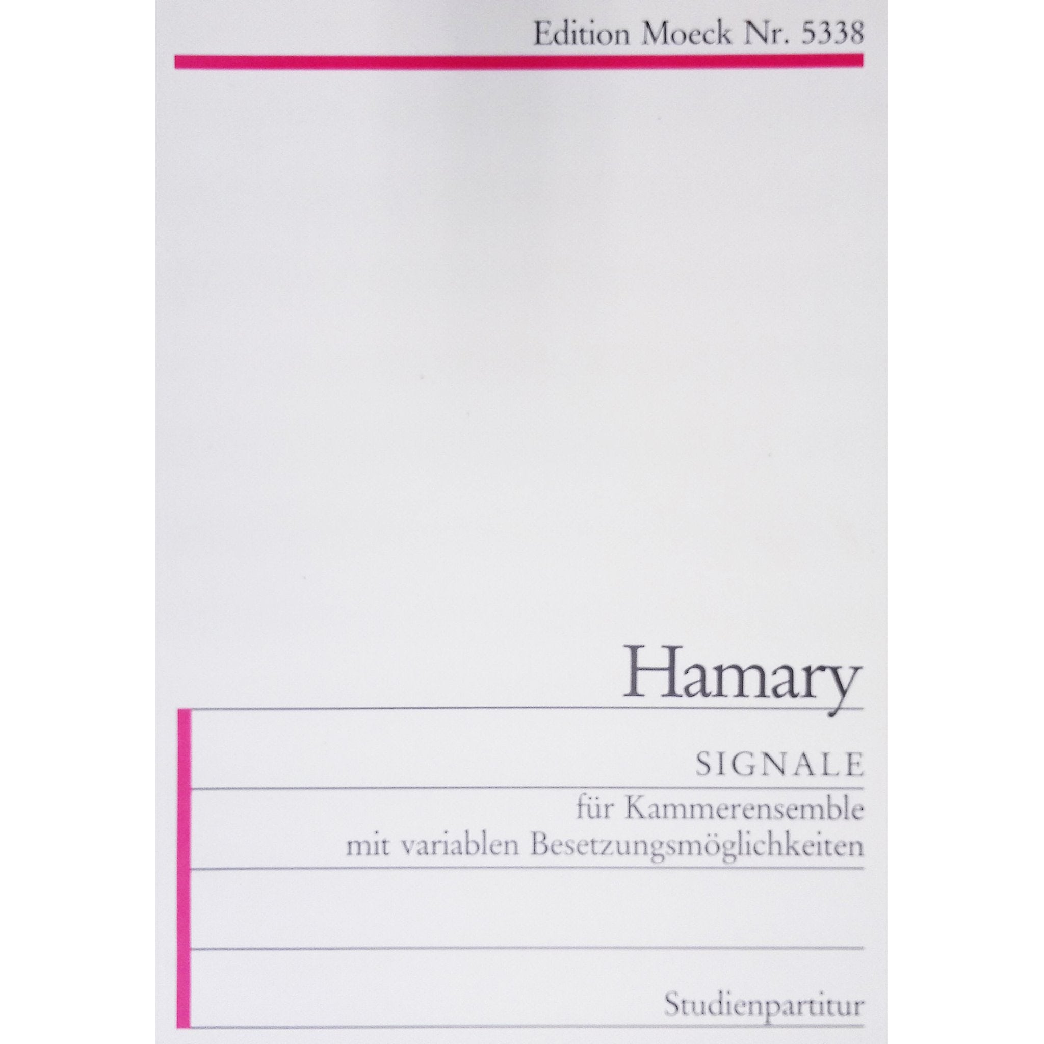 Signaleby Andres Hamary