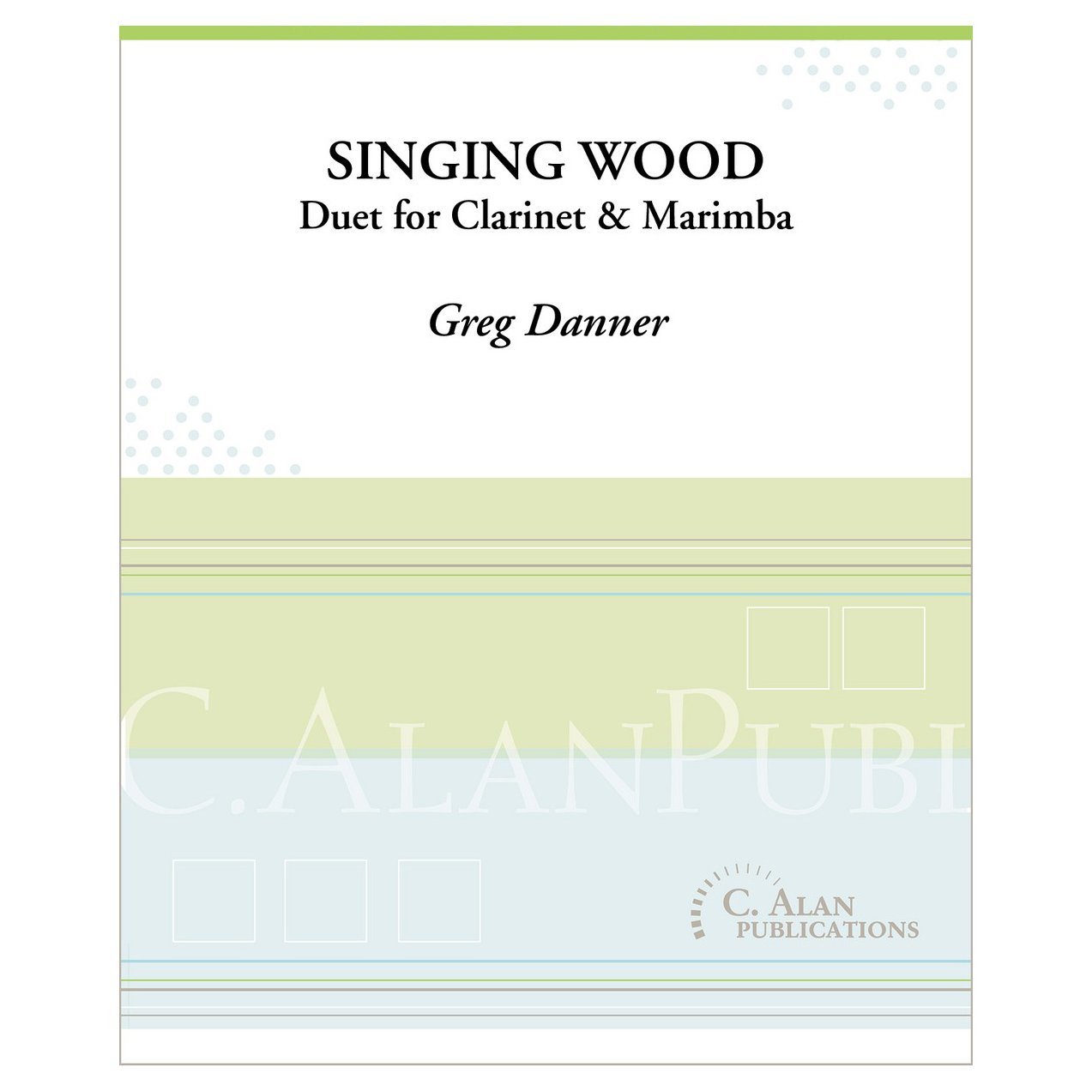 Singing Wood Duet Greg Danner Cover Page
