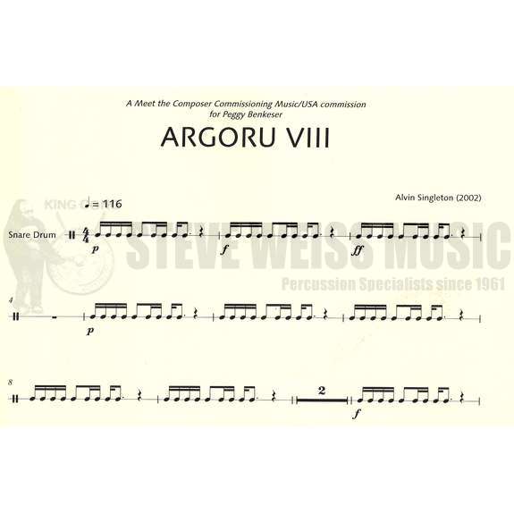 Singleton-Argoru VIII-SD