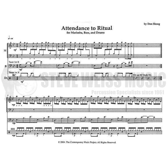 Skoog-Attendance to Ritual (SP)-M/DS/Bass