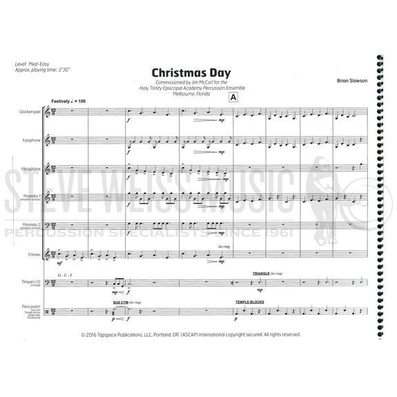 Slawson-Christmas Day (SP)-B/V/C/X/M/3T/P