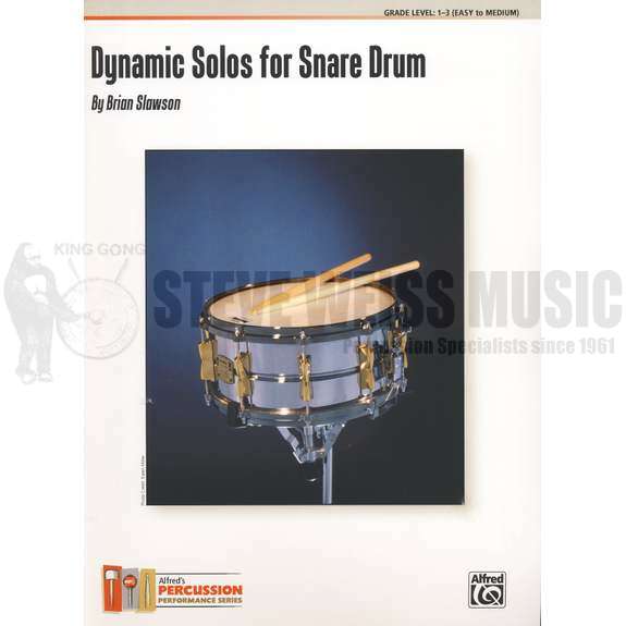 Slawson-Dynamic Solos for Snare Drum