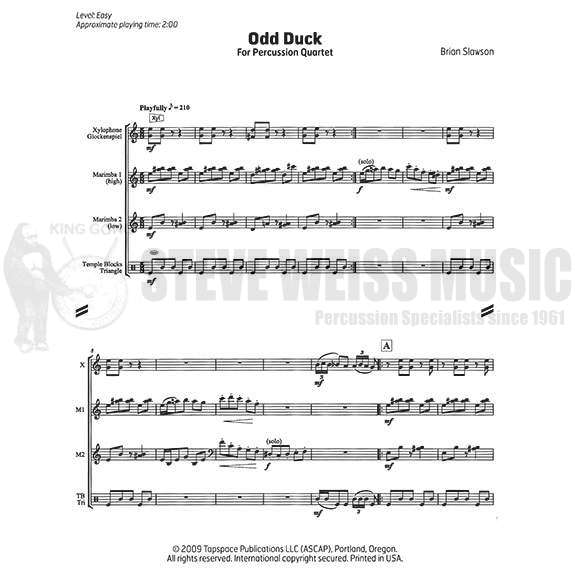 Slawson-Odd Duck (SP)-B/X/2M/P