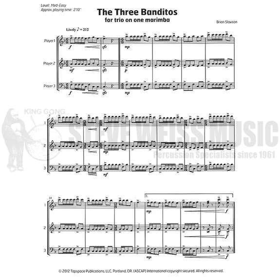 Slawson-Three Banditos, The (SP)-M (3 players)