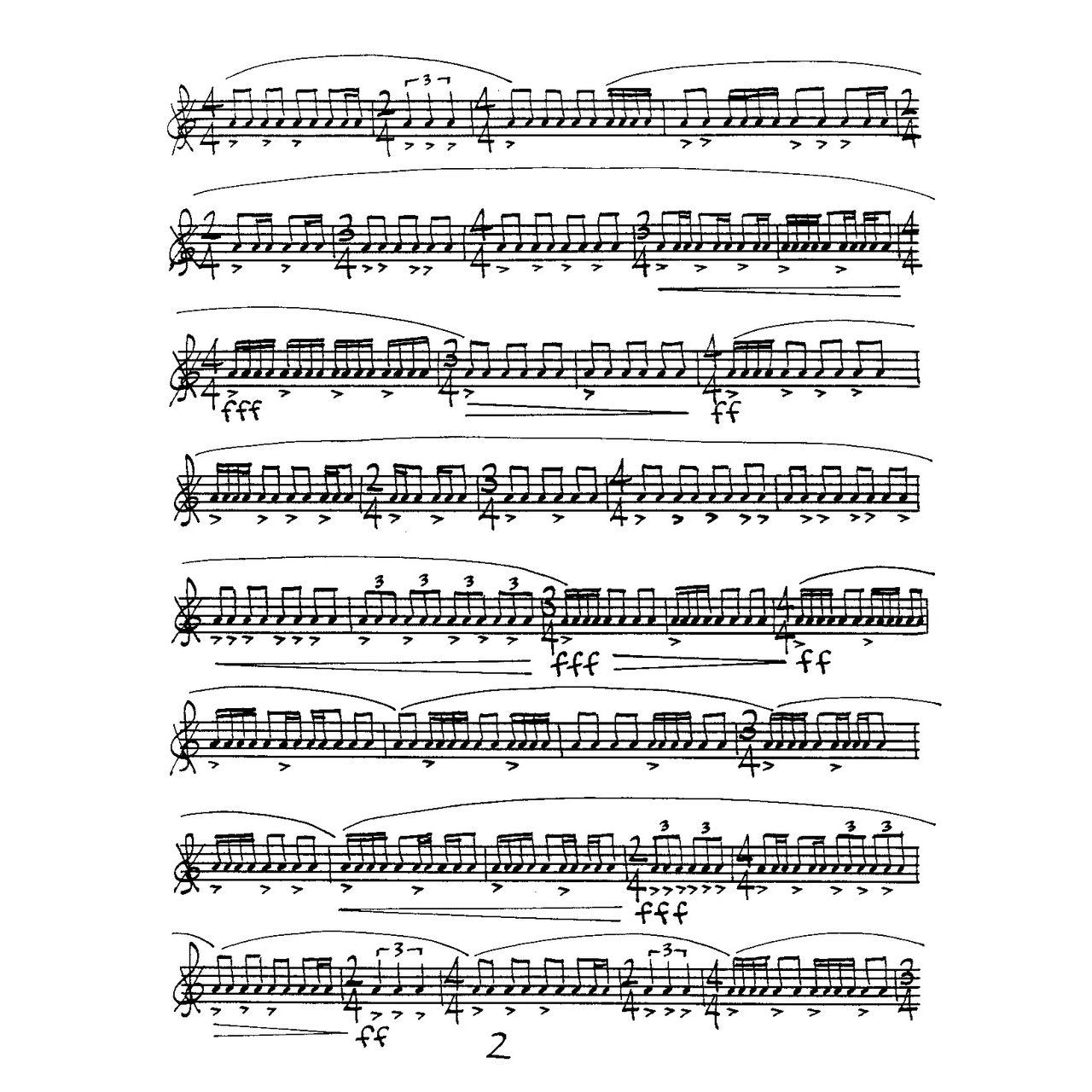Slender Beams of Solid Rhythm Dave Hollinden Sample