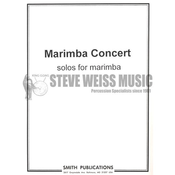 Smith, Sylvia-Marimba Concert-M