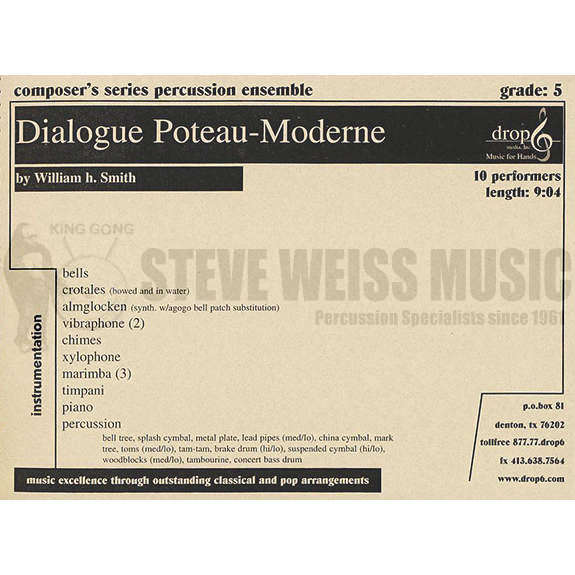 Smith, W.-Dialogue Poteau-Moderne (SP)-B/2V/C/X/3M/4T/P/PN