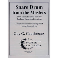 \Snare Drum From The Masters by Guy Gauthreaux