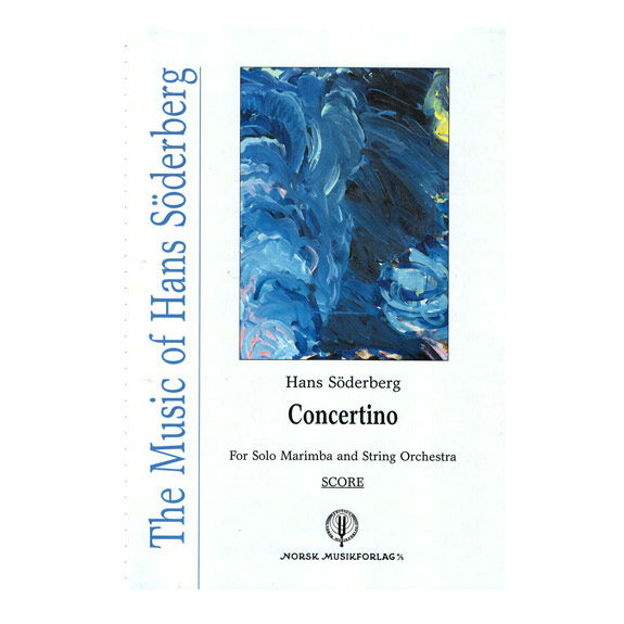 Soderberg-Concertino for Marimba STRING ORCHESTRA VERSION (Score only)-M/strings