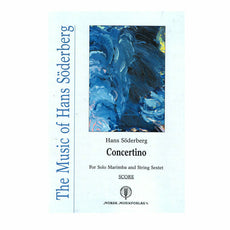 Soderberg-Concertino for Marimba STRING SEXTET VERSION (Score only)-M/2VN/2VA/VC/CB