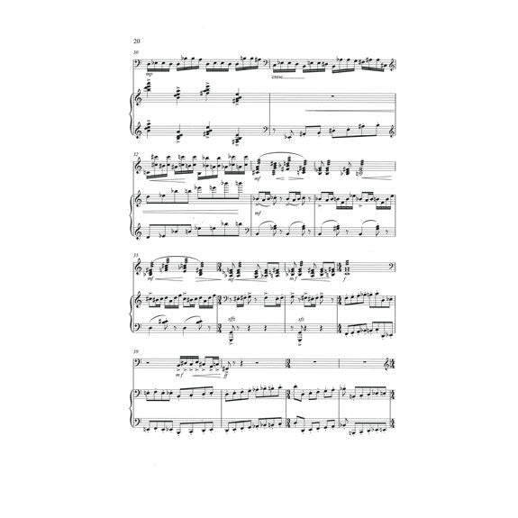 Soderberg-Concerto No. 1 for Solo Marimba & Vibraphone PIANO REDUCTION (SP)-M/V/PN