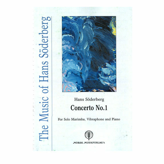 Soderberg-Concerto No. 1 for Solo Marimba & Vibraphone PIANO REDUCTION (SP)-M/V/PN