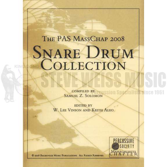 Solomon (com.)-PAS MassChap 2008 Snare Drum Collection