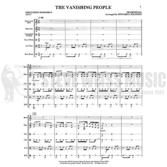 Solomon-Vanishing People, The (SP)-P/B/M