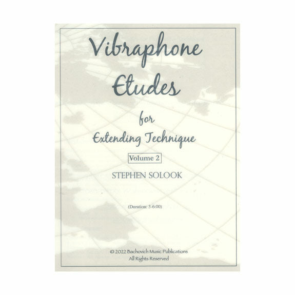 Solook-Vibraphone Etudes for Extending Technique vol. 2