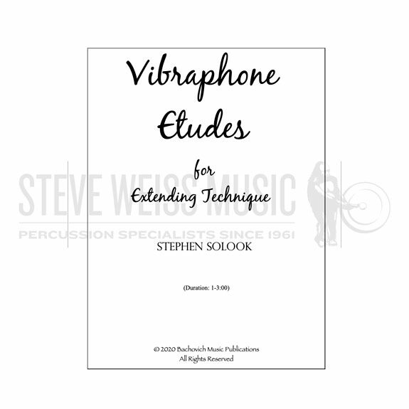 Solook-Vibraphone Etudes for Extending Technique