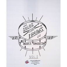 Solos for Drums 1 by Scott Cincotta