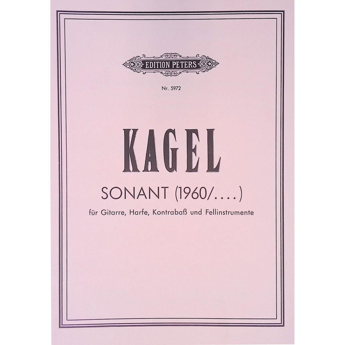 sonant-maurizio-kagel