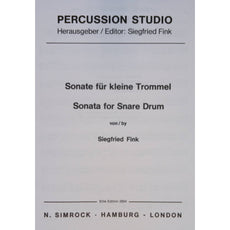 Sonata for Snare Drum by Siegfried Fink