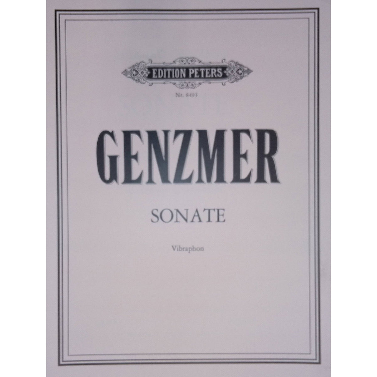 Sonate by Harald Genzmer