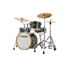 Sonor AQX Jazz 4-Piece Shell Pack - 18" Bass Drum Left Angle