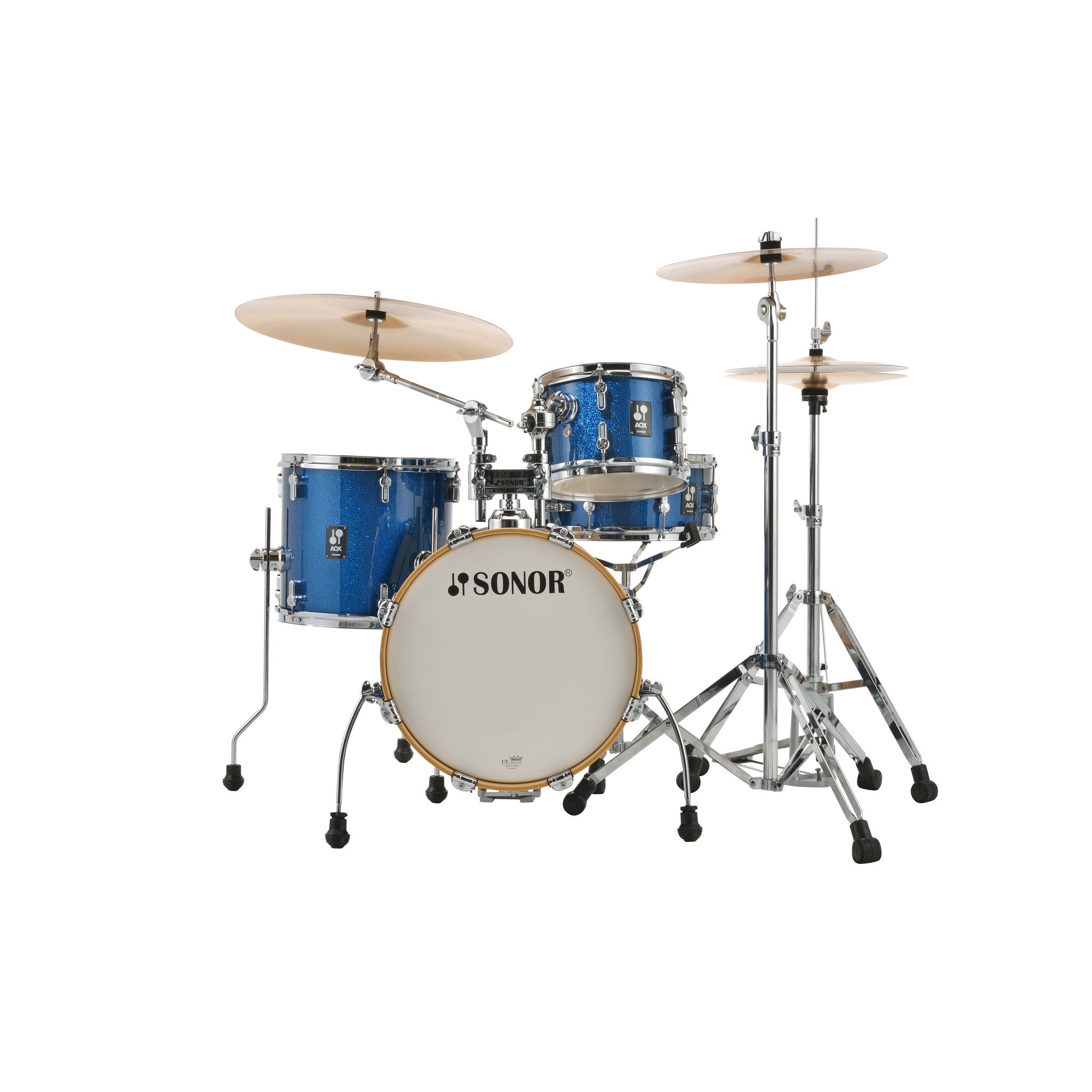 Sonor AQX Jungle Set Blue Ocean Sparkle Audience View