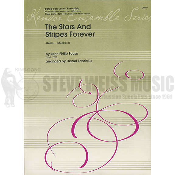 Sousa-Stars and Stripes Forever arr. Fabricius (SP)-V/X/ 4M/P