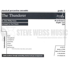 Sousa-Thunderer arr. Hatch (SP)-B/V/X/M/4T/P/PN