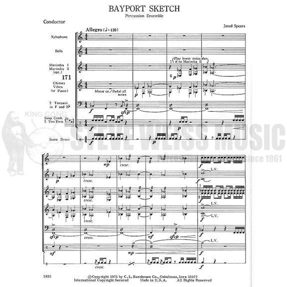 Spears-Bayport Sketch (SP)-P/T/C/V/M/B/X