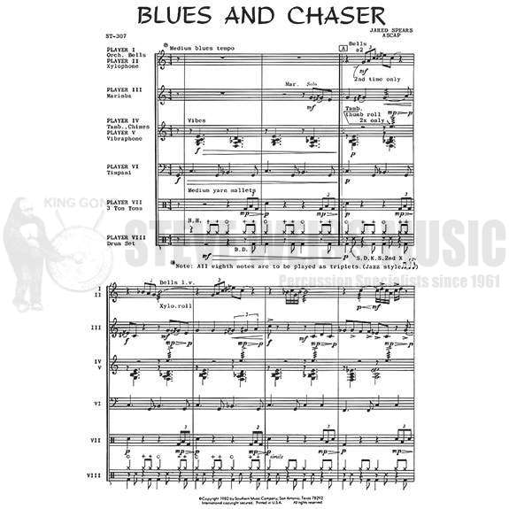 Spears-Blues and Chaser (SP)-P/DS/4T/V/C/M/X/B