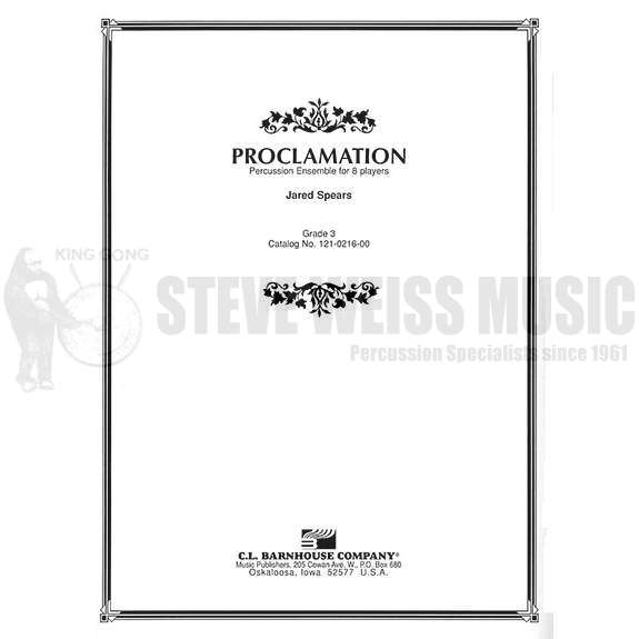 Spears-Proclamation (SP)-P/3T/V/C/M/B/X