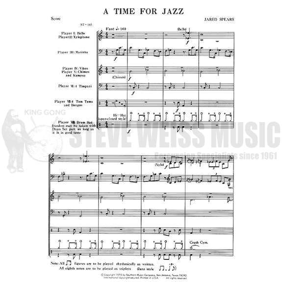 Spears-Time for Jazz, A-P/DS/4T/V/C/M/X/B