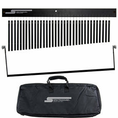Spectrasound SM-35BA Mark Tree Bar Chimes with Bag and Dampening Bar - Black Aluminium