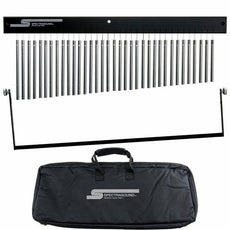 Spectrasound SM-35NA Mark Tree Bar Chimes with Bag and Dampening Bar - Natural Aluminum
