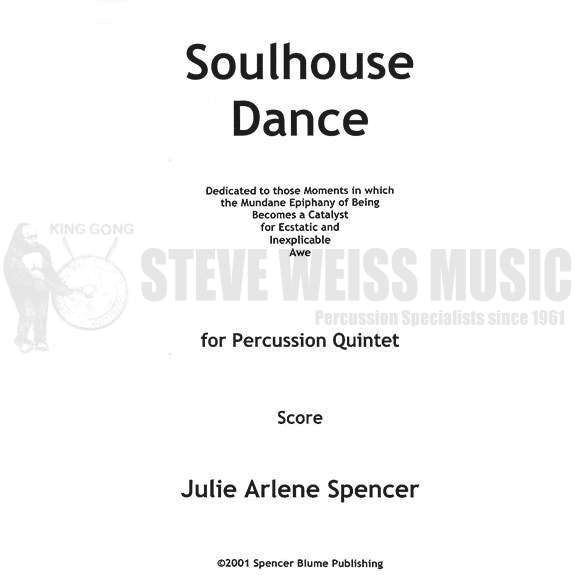 Spencer-Soulhouse Dance (SP)-V/X/2M/P OS
