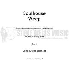 Spencer-Soulhouse Weep (SP)-B/V/2M/Cro./Almgl./Steel dr./P OS