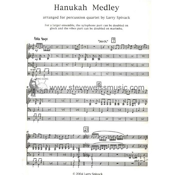 Spivack-Hanukah Medley-X/V/3T/DS